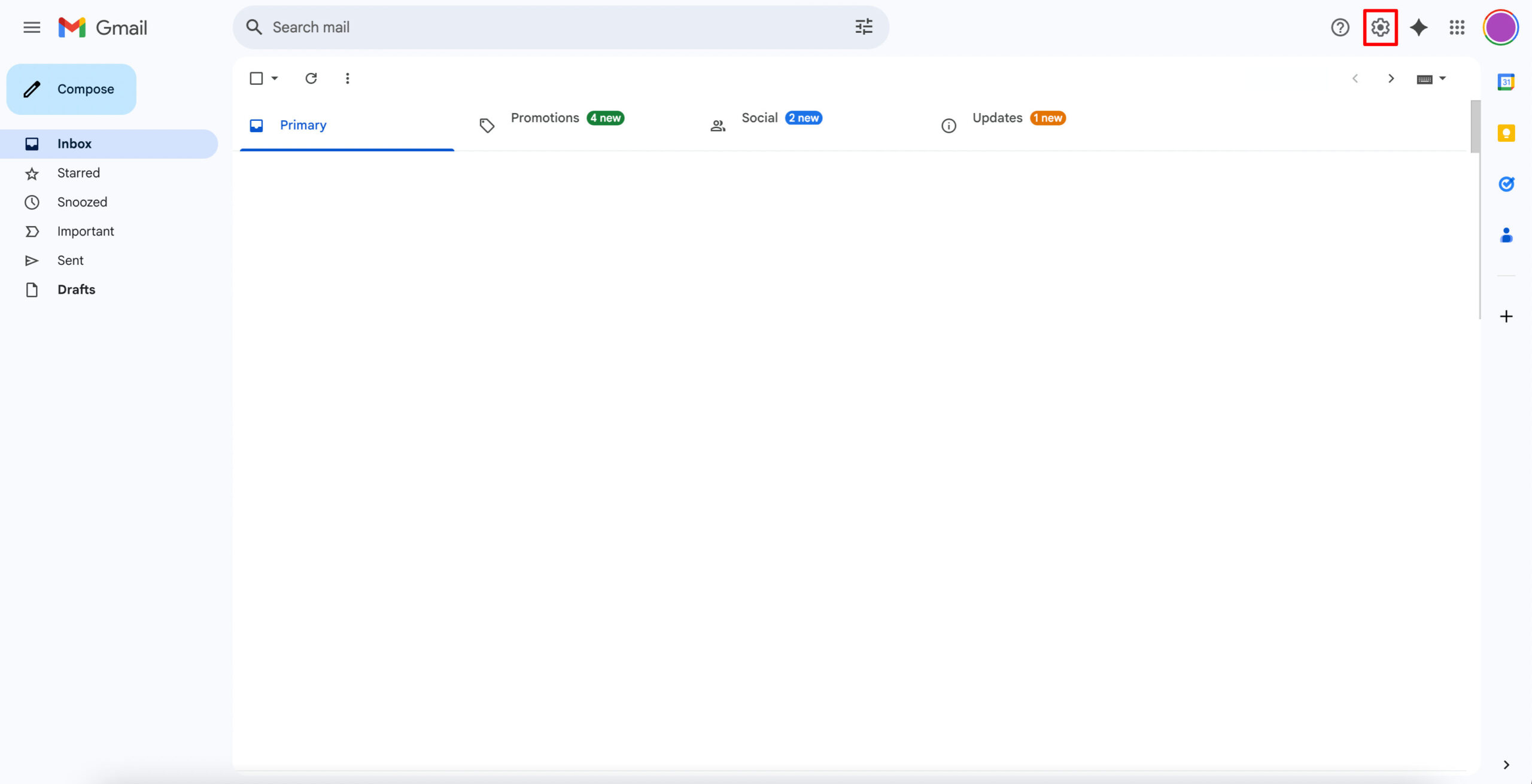 Gmail Step 1